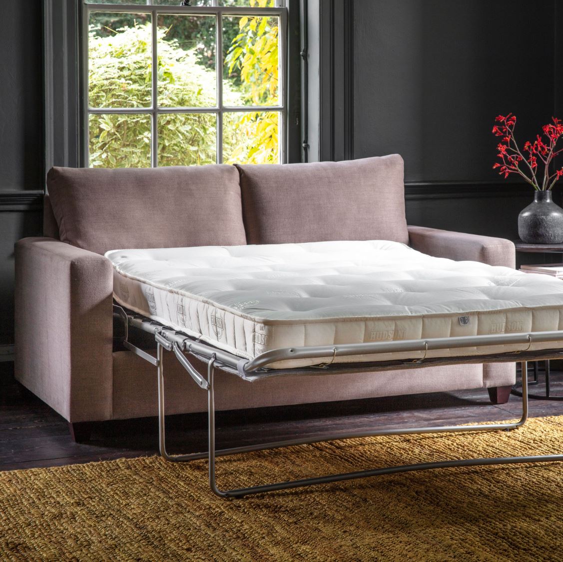 Autumn Red Retreat Sofa Bed