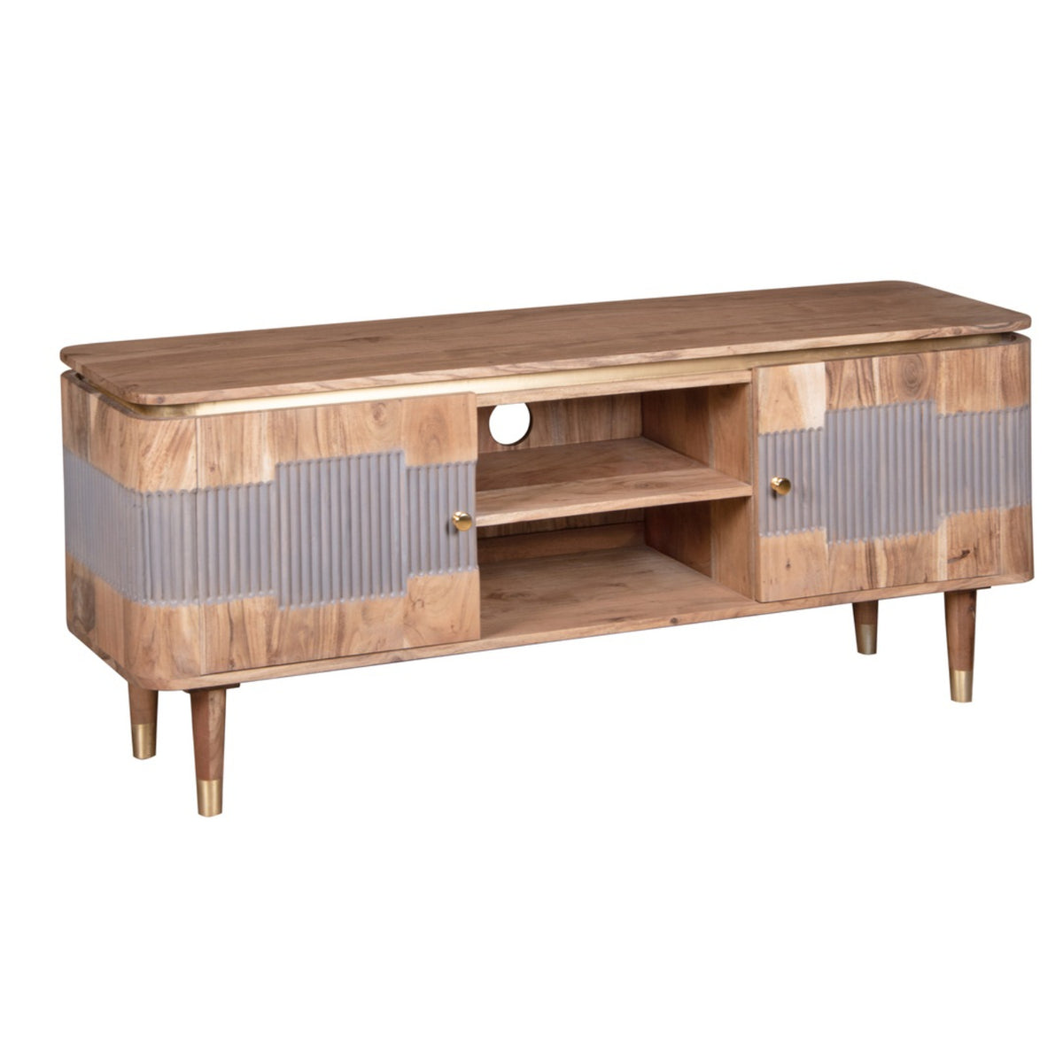 Desoto Acacia Wood Tv Unit