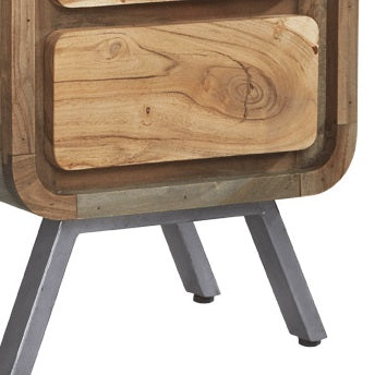 Tierra 2 Drawer Lamp Table
