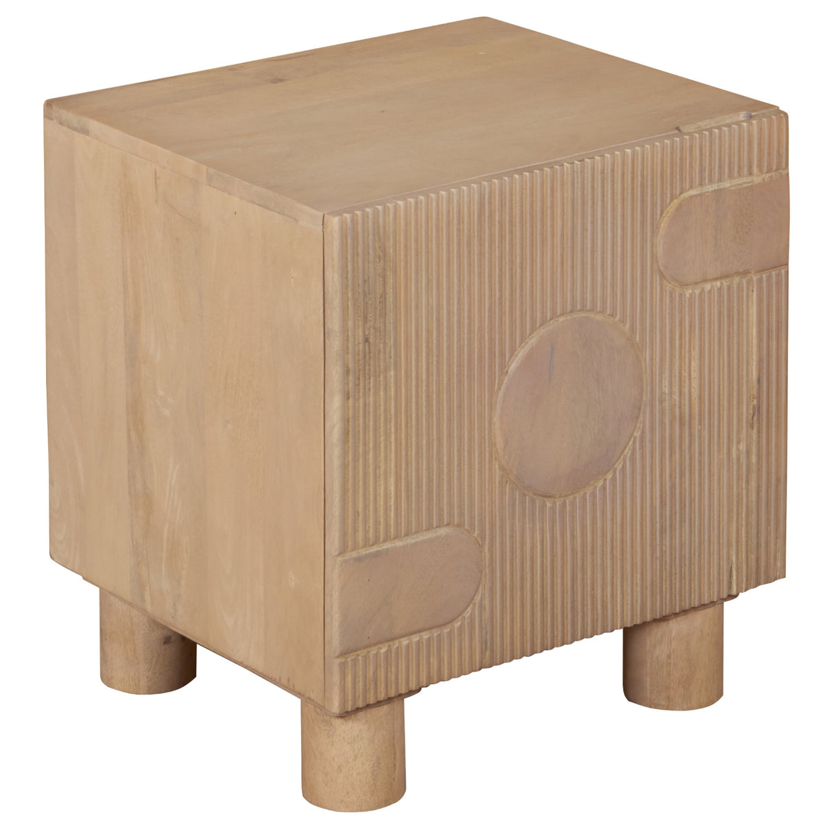 Barnstaple Solid Wood Bedside Table