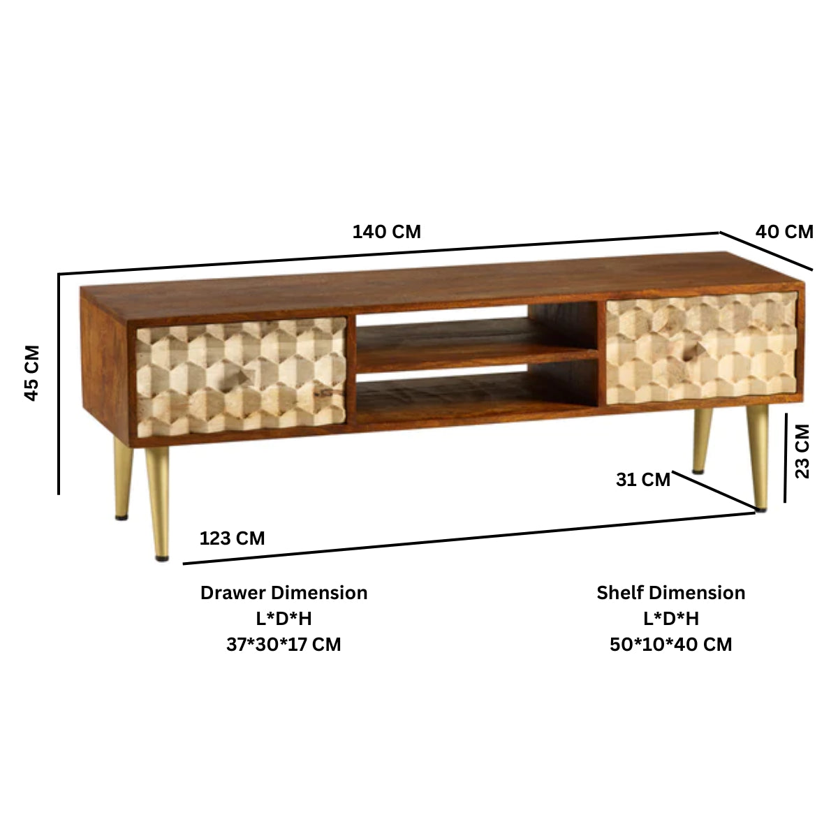 Shanaia Large Plasma Tv Stand