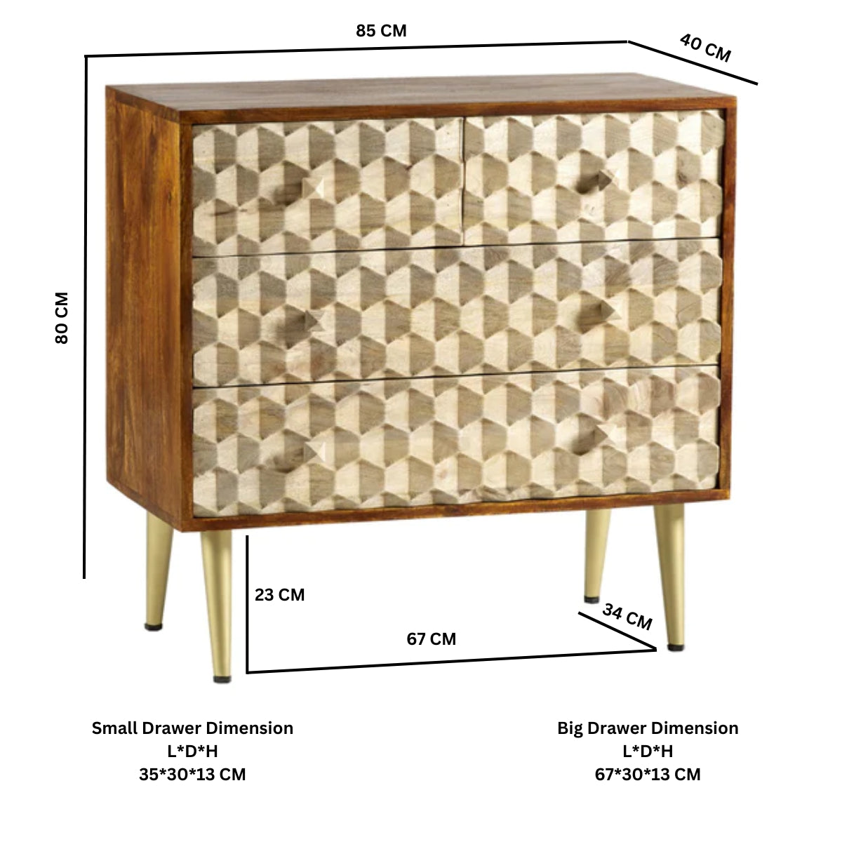 Shanaia 4 Drawer Chest