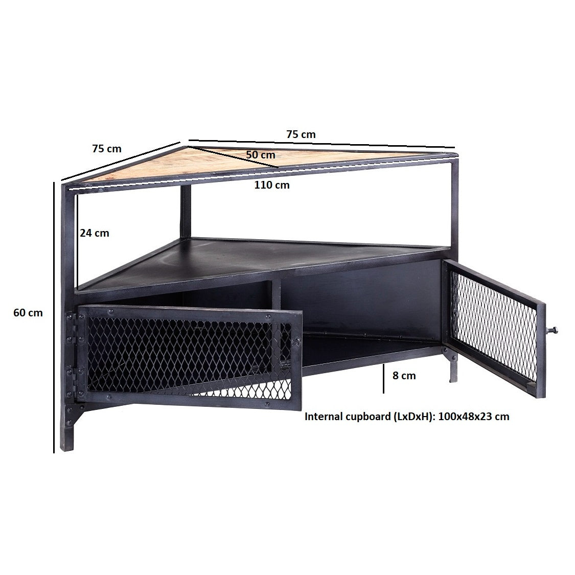 Hendrix Corner Tv Unit