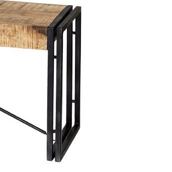 Westhought Industrial Metal & Wood Bench