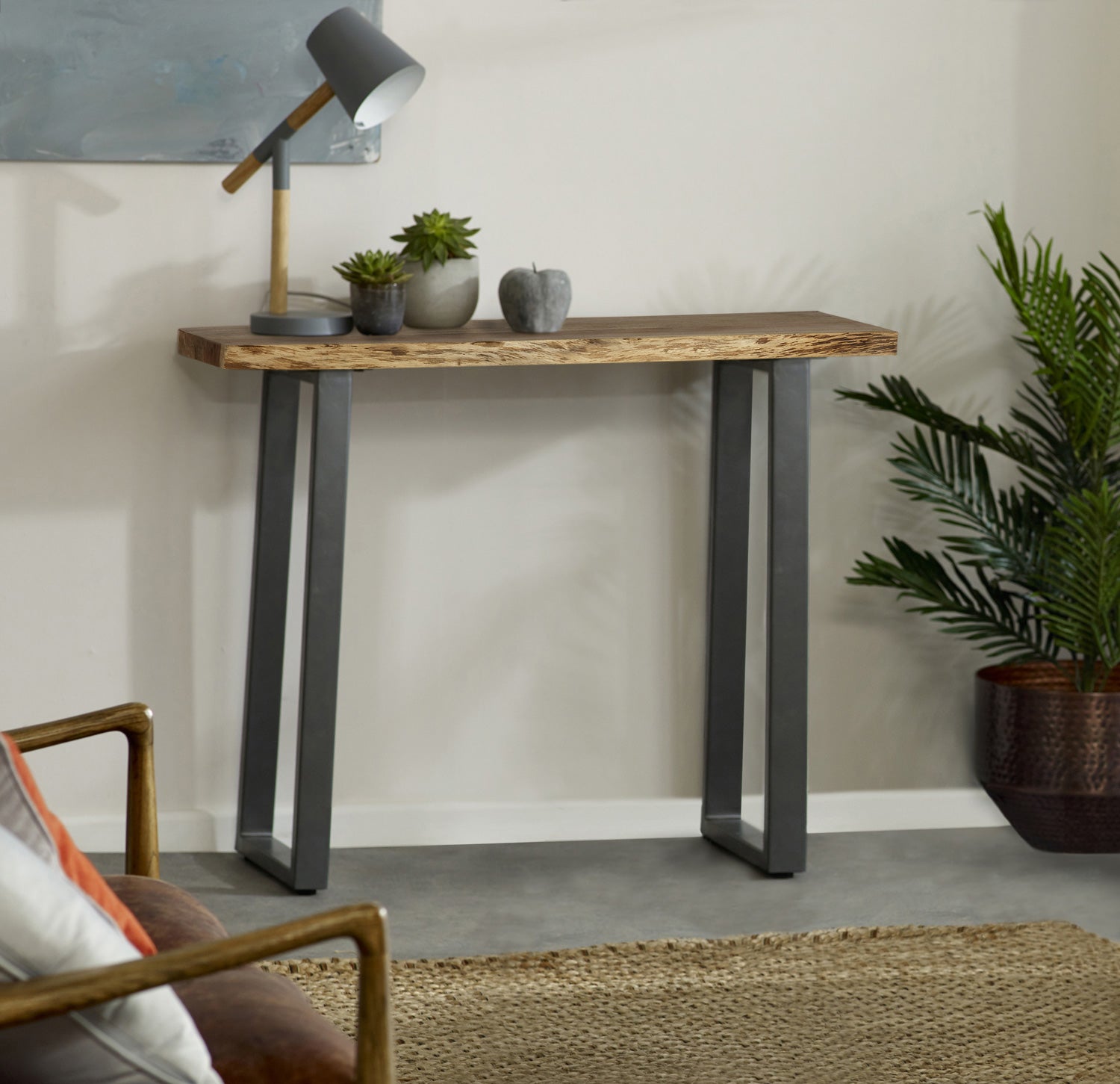 Alora Live Edge Console Table