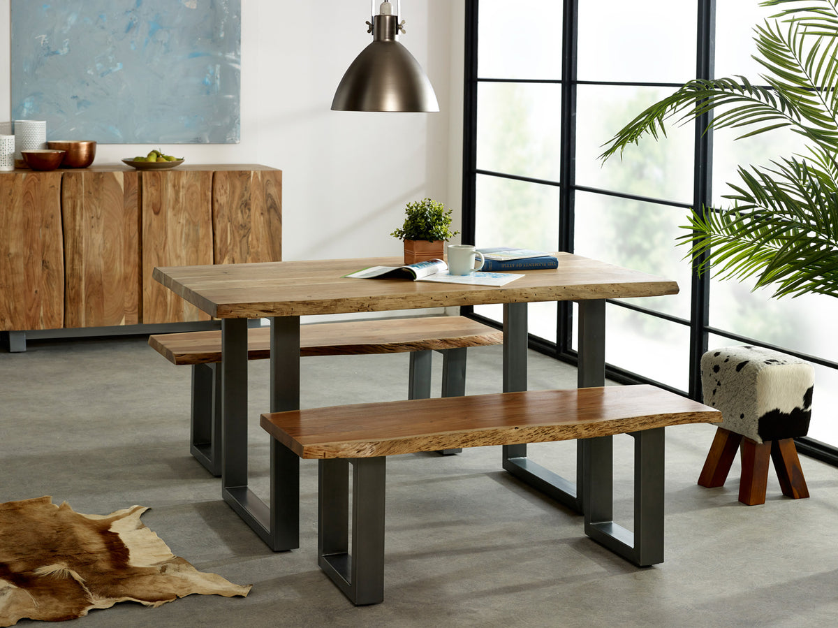Alora Live Edge Medium Bench