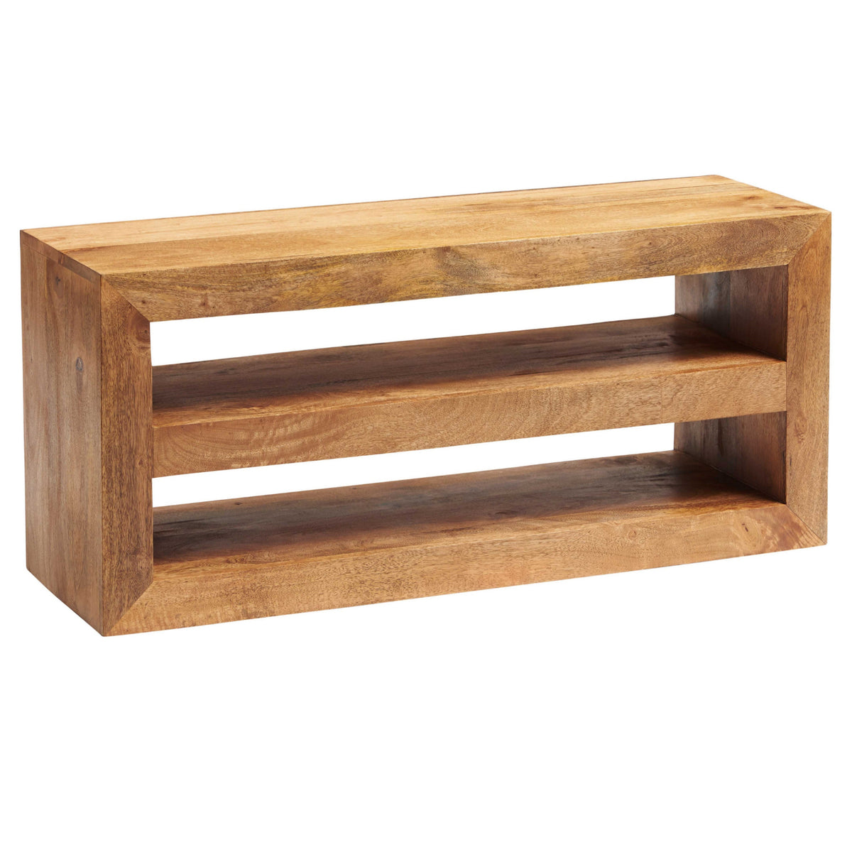 Clasby Light Mango Open Media Unit