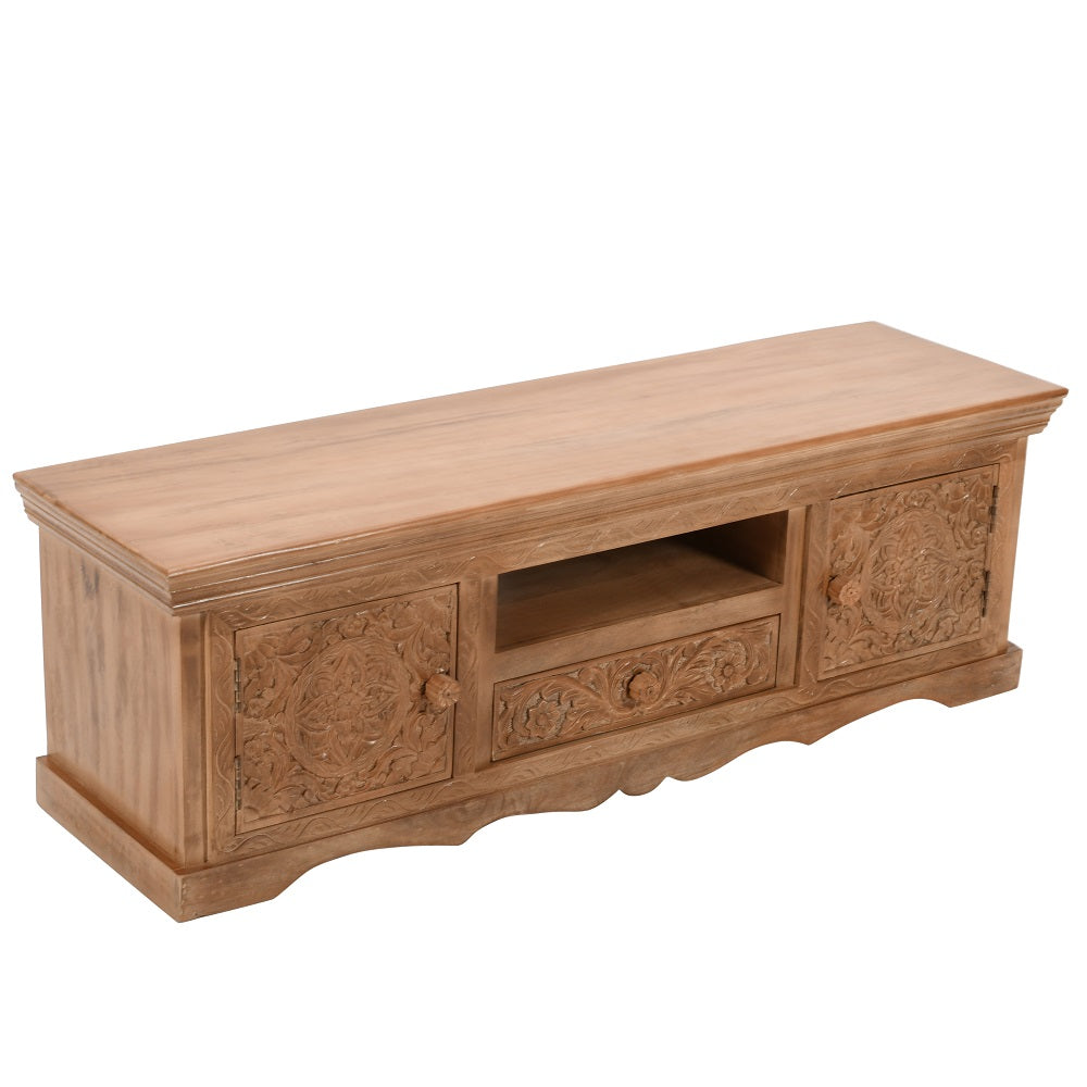 Abingdon Mango Wood Tv Cabinet
