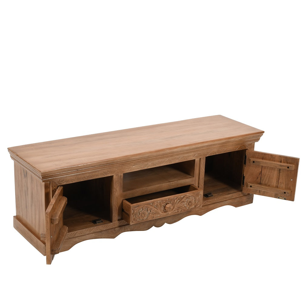 Abingdon Mango Wood Tv Cabinet