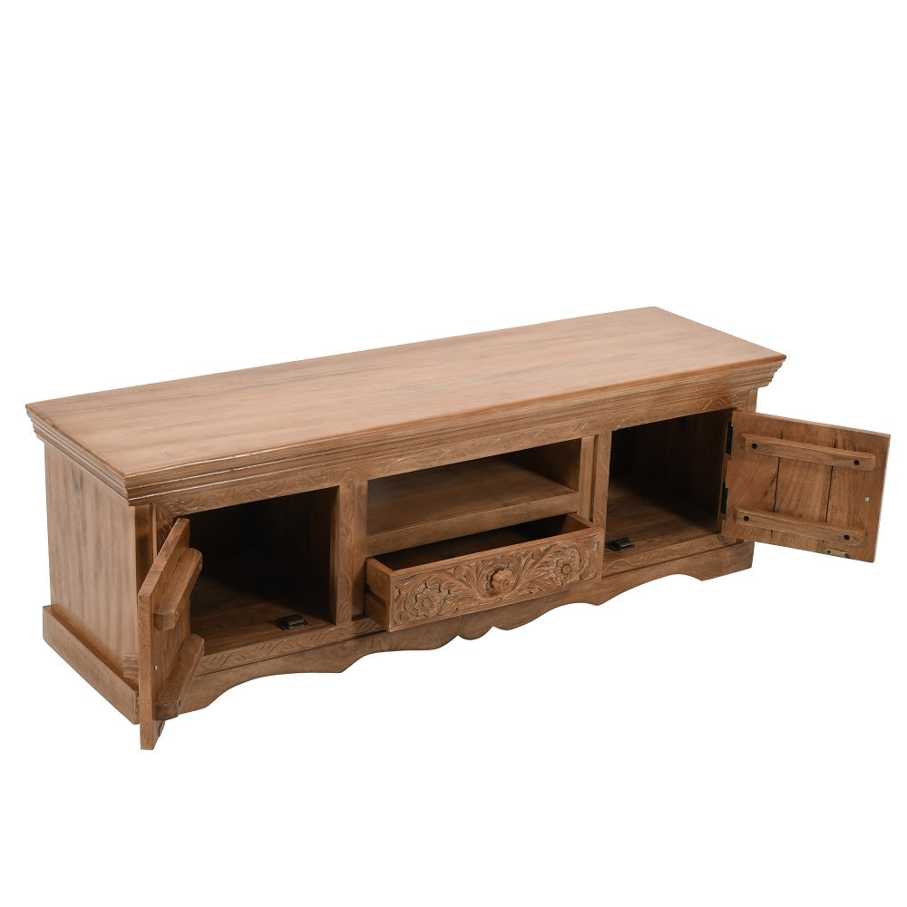 Abingdon Mango Wood Tv Cabinet