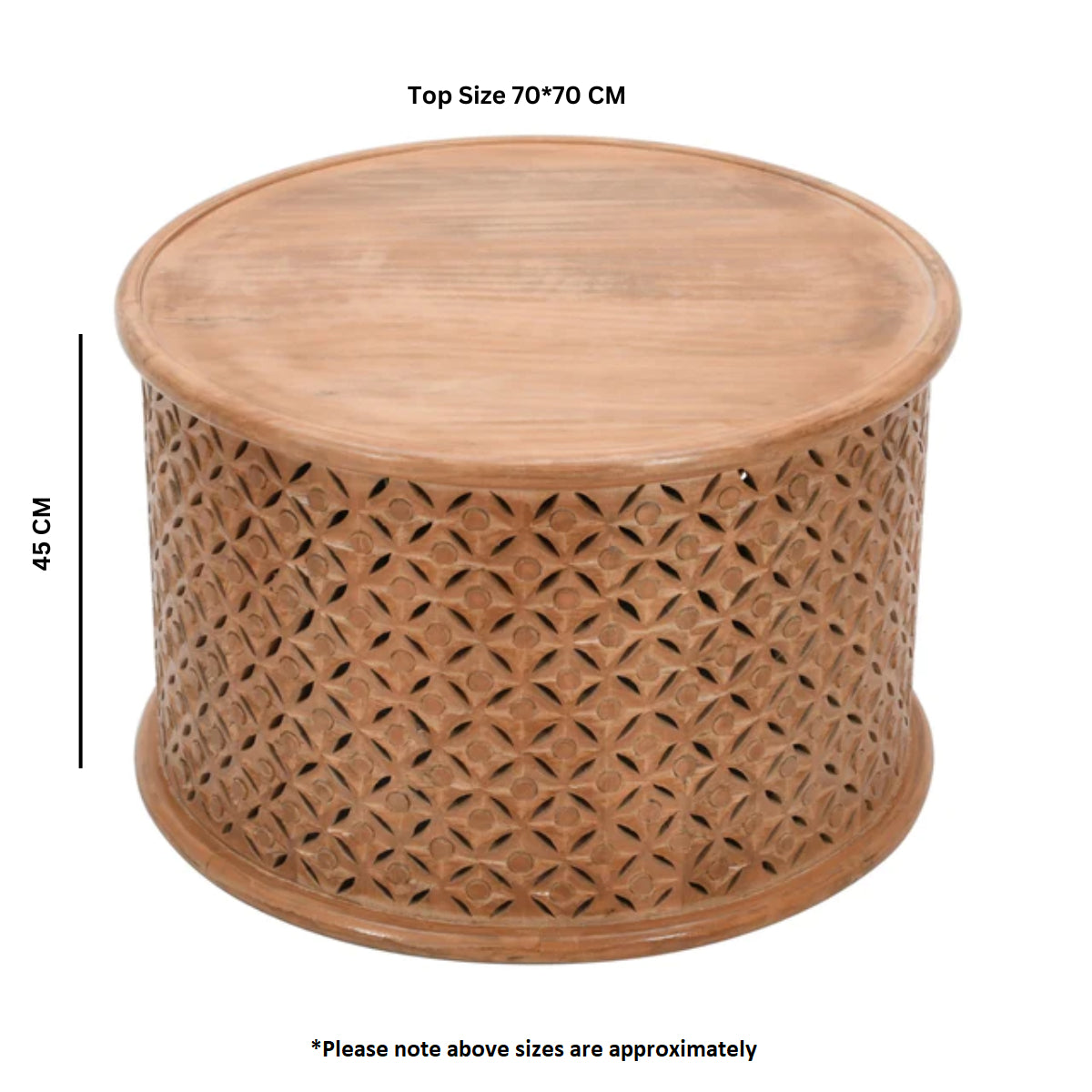 Abingdon Mango Wood Coffee Table
