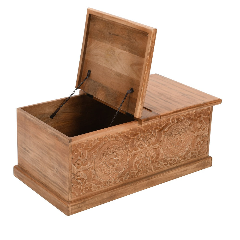 Abingdon Mango Wood Coffee Table/Blanket Box