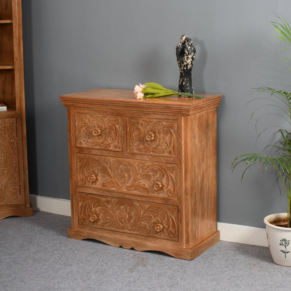 Abingdon Mango Wood Chest Of Drawers