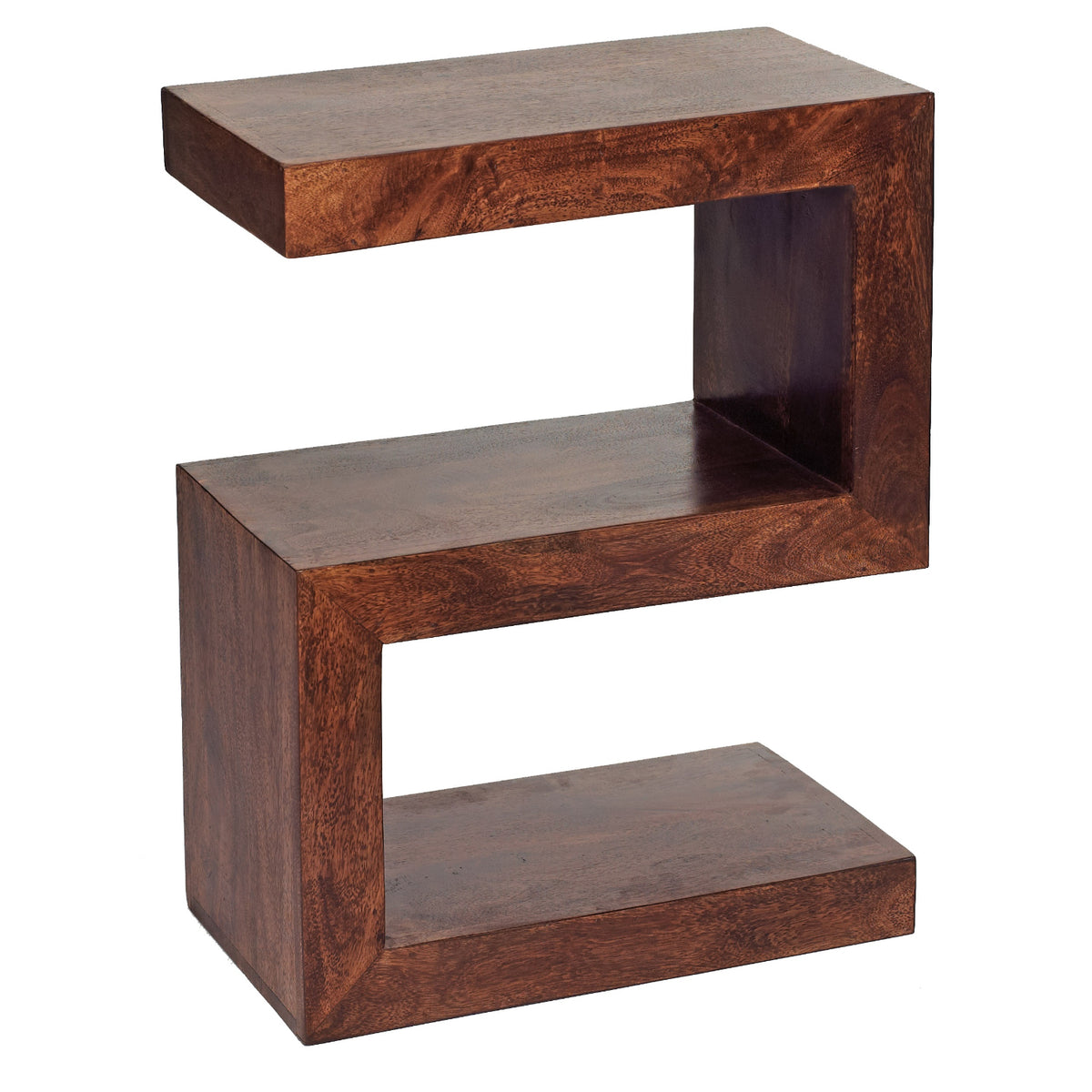 Clasby Dark Mango S Shaped Display Unit