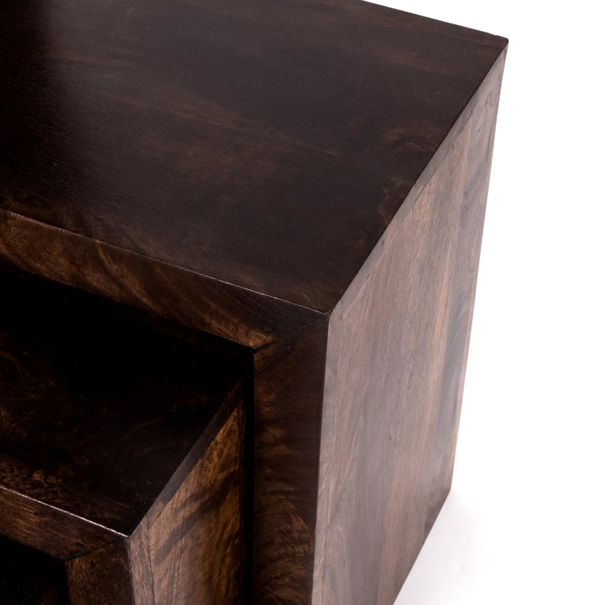 Clasby Dark Mango Nest Of 3 Tables