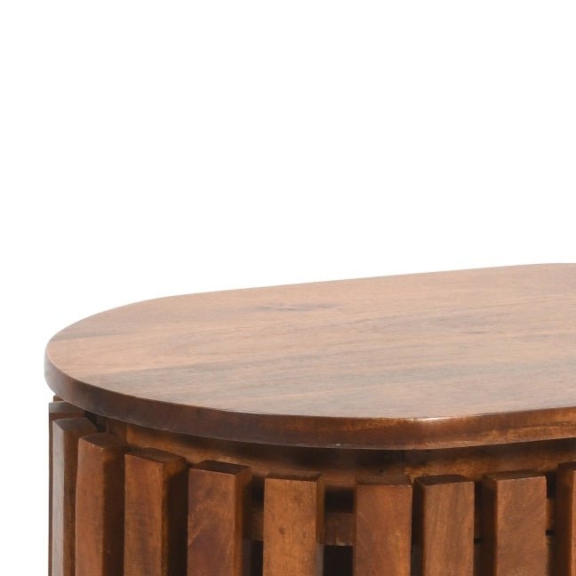 Farris Mango Wood Bedside Table