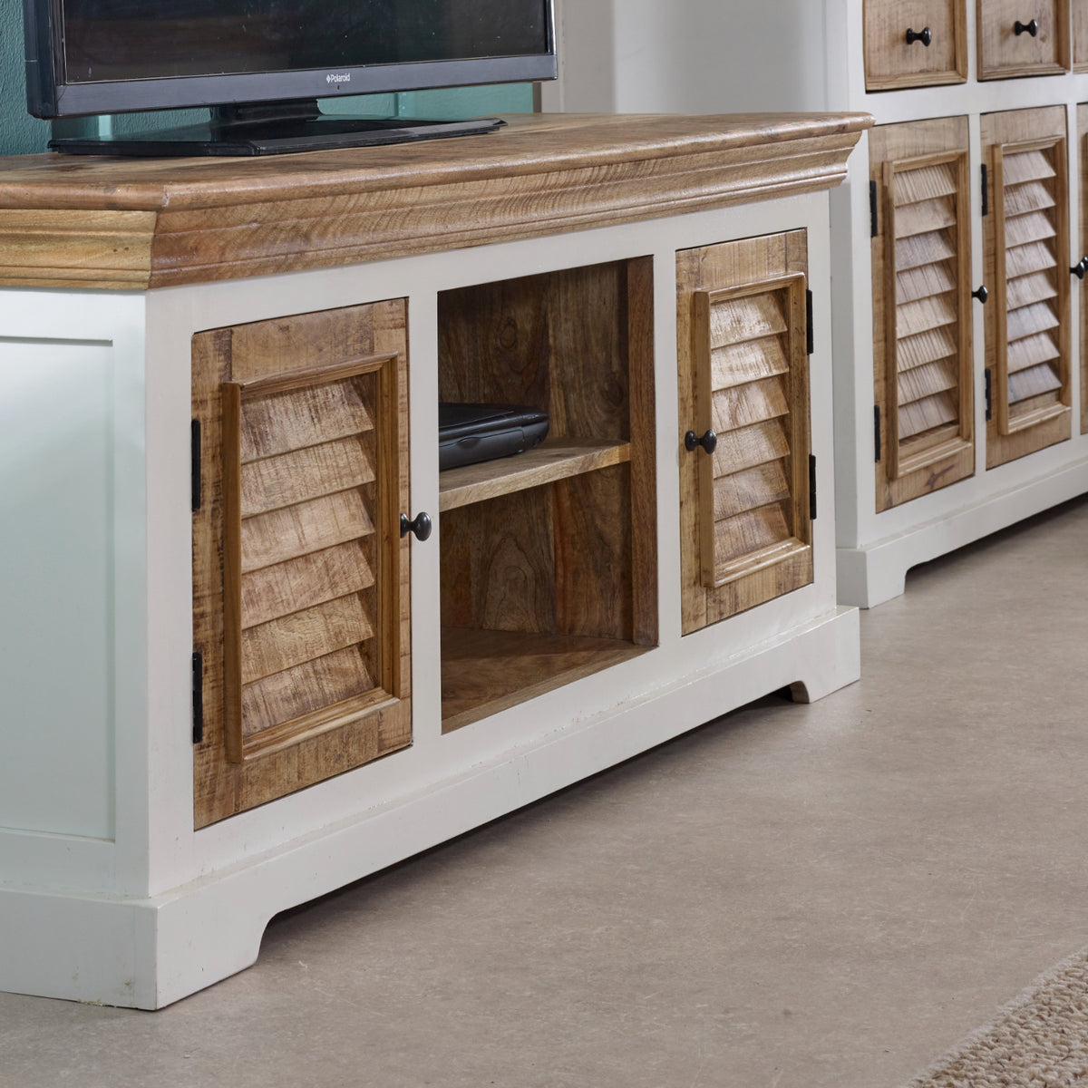 Sorro Tv Cabinet Upto 57" Solid Mango Wood