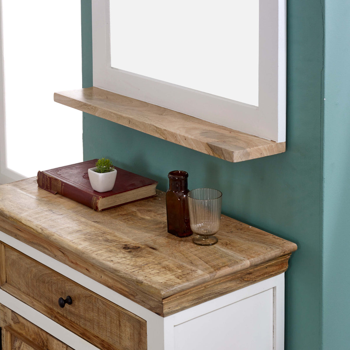 Sorro Wood Sideboard - 1 Drawer & 2 Doors
