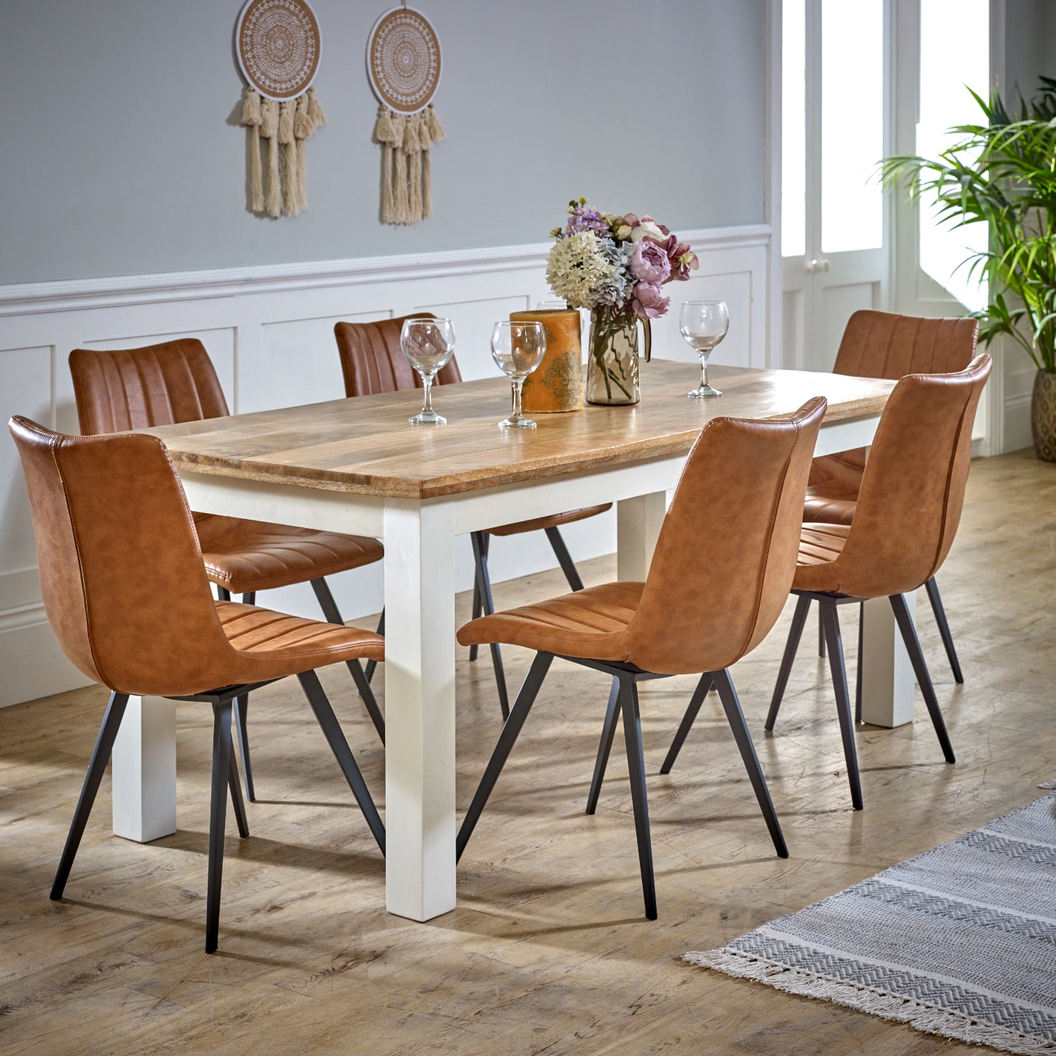 Sorro Dining Table 170Cm Solid Mango Wood