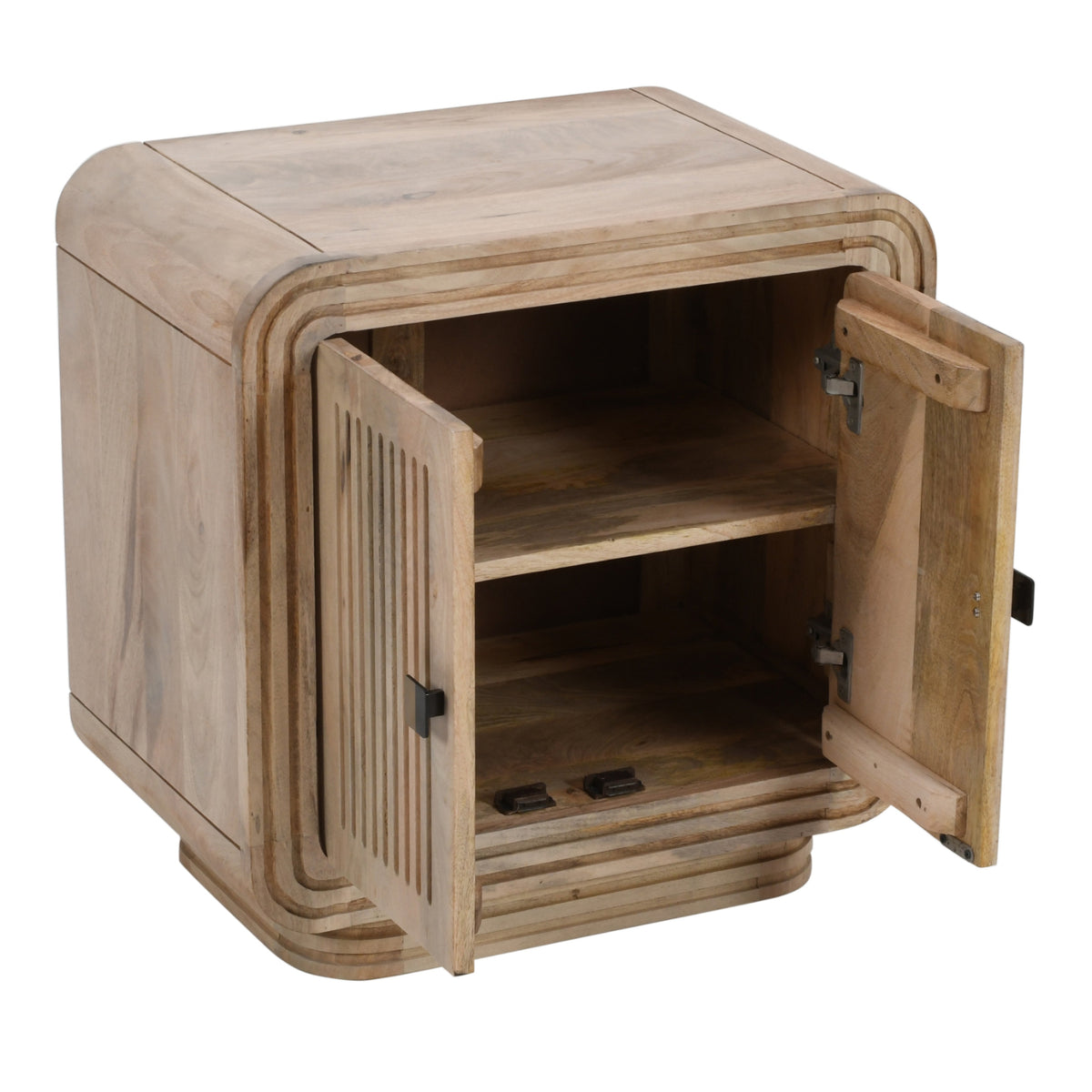 Tutti Carved Mango Wood Mini Sideboard