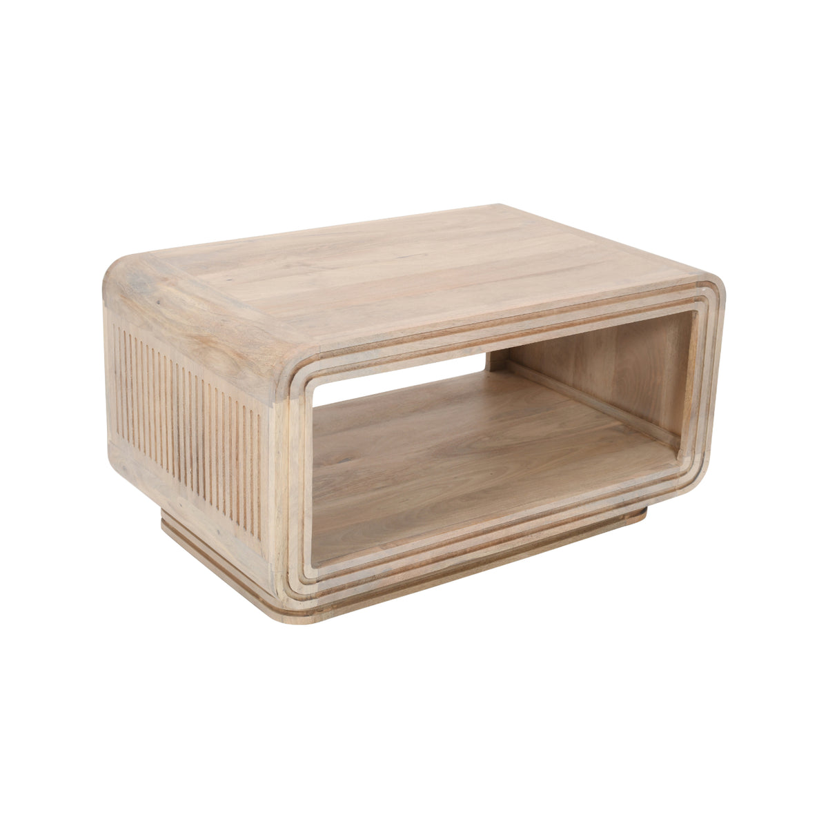Tutti Carved Mango Wood Coffee Table
