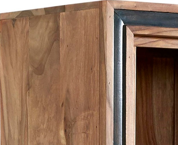Adara Sheesham Slim Bookcase