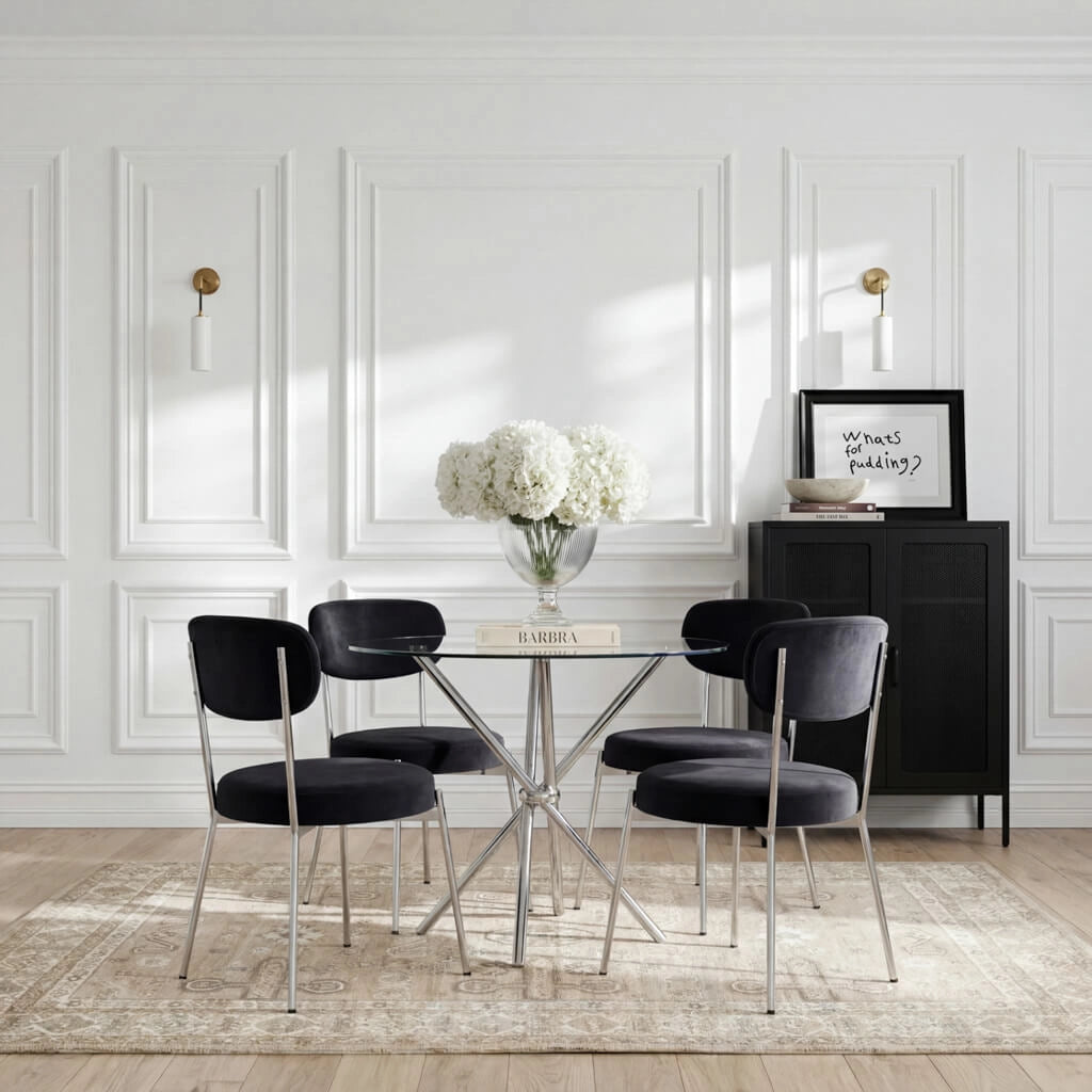 Smith Black Dining Chair