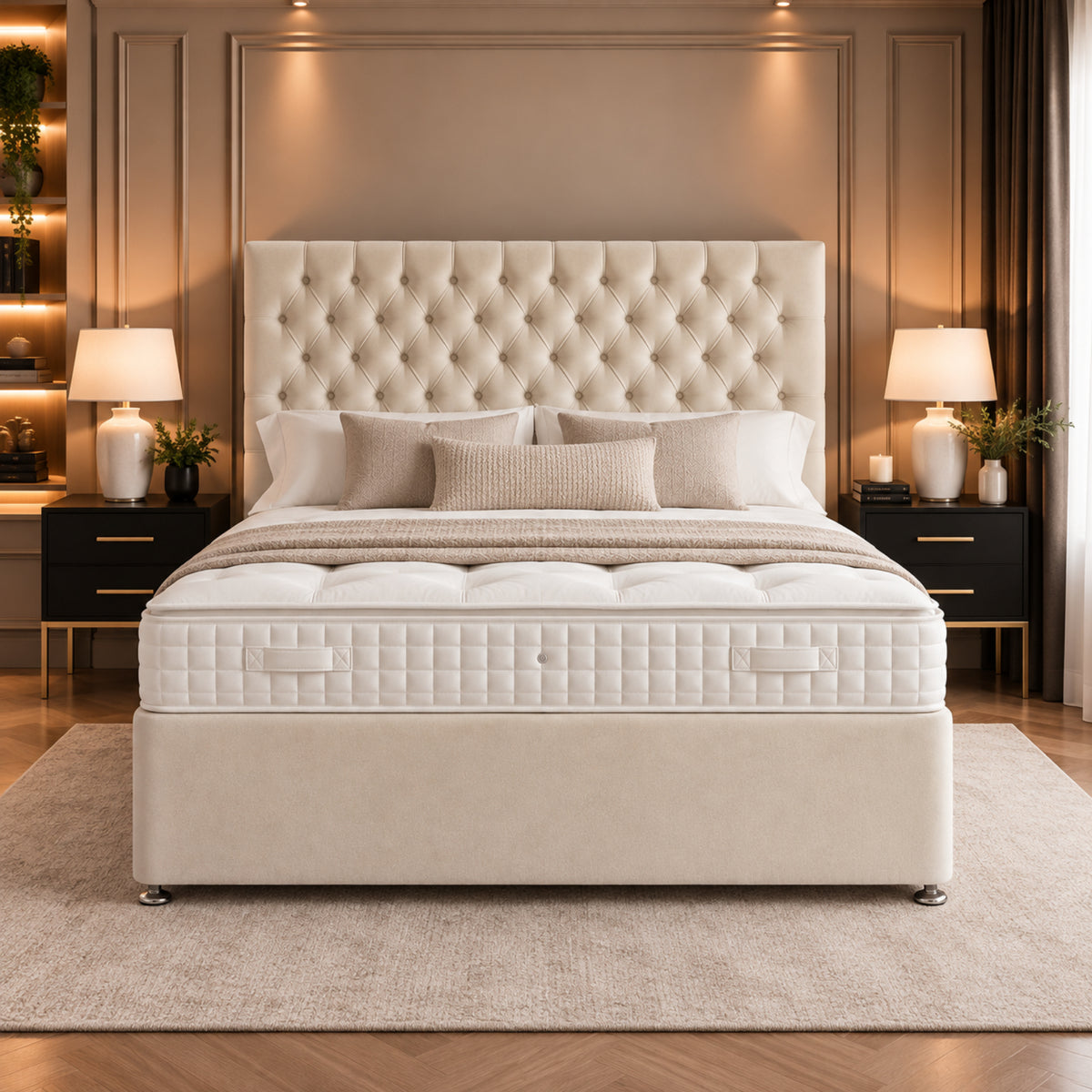 Elegant Chesterfield Divan Bed