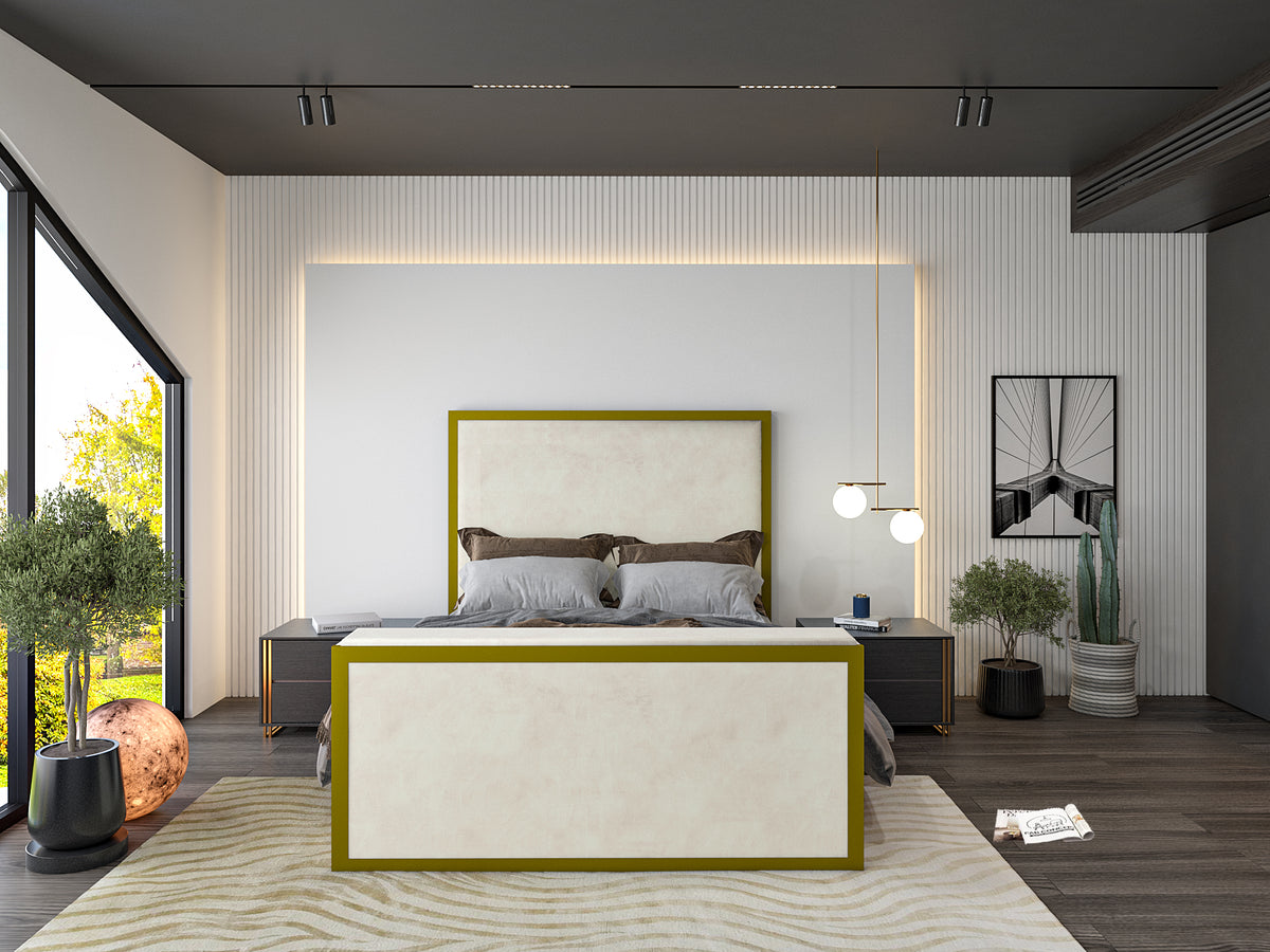 Ivy Metal TV Bed