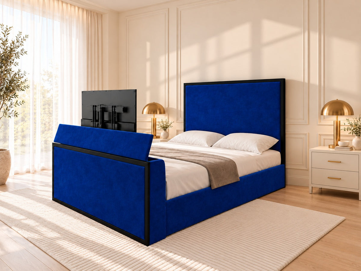 Ivy Metal TV Bed