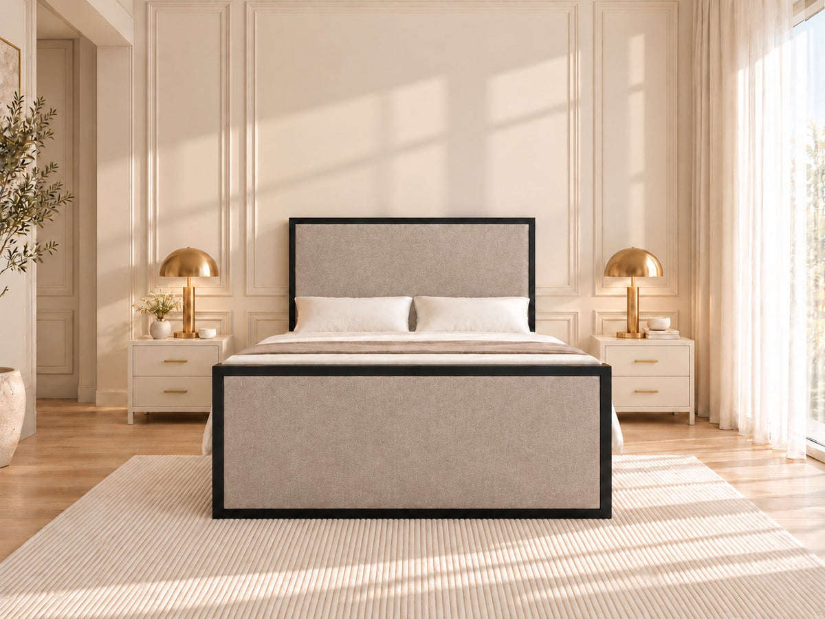 Ivy Metal TV Bed