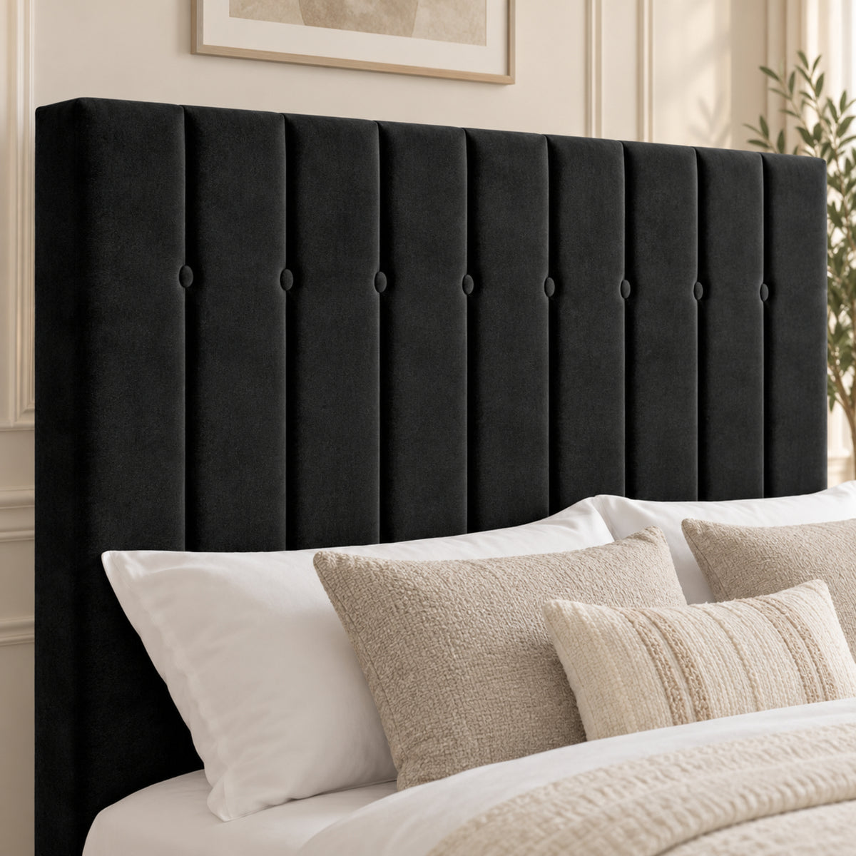 Marcelo Upholstered Soft Velvet Bed Frame