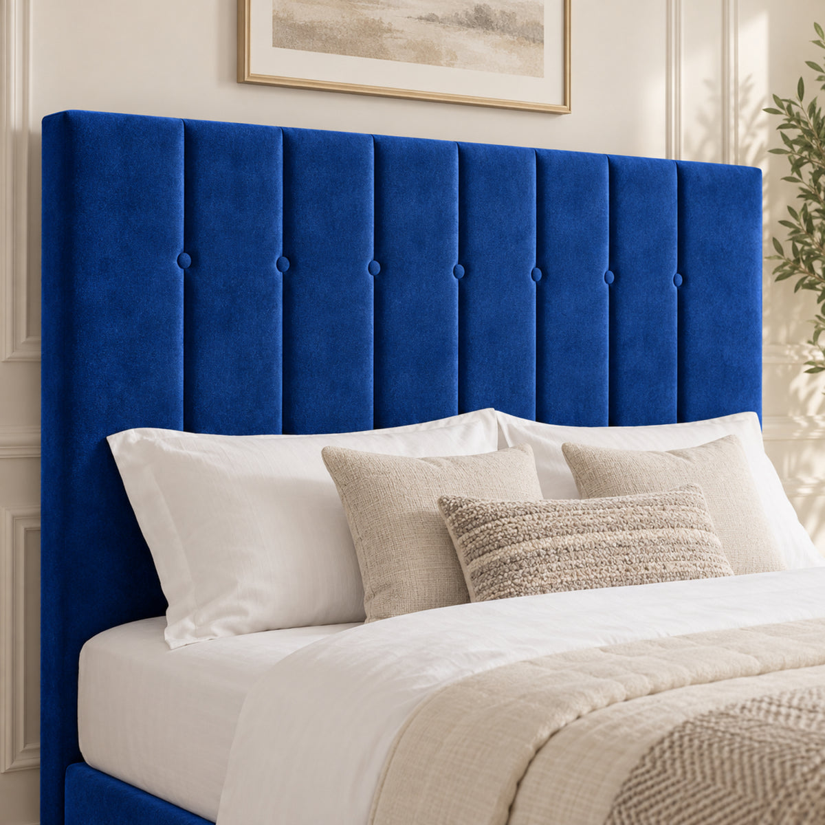 Marcelo Upholstered Soft Velvet Bed Frame