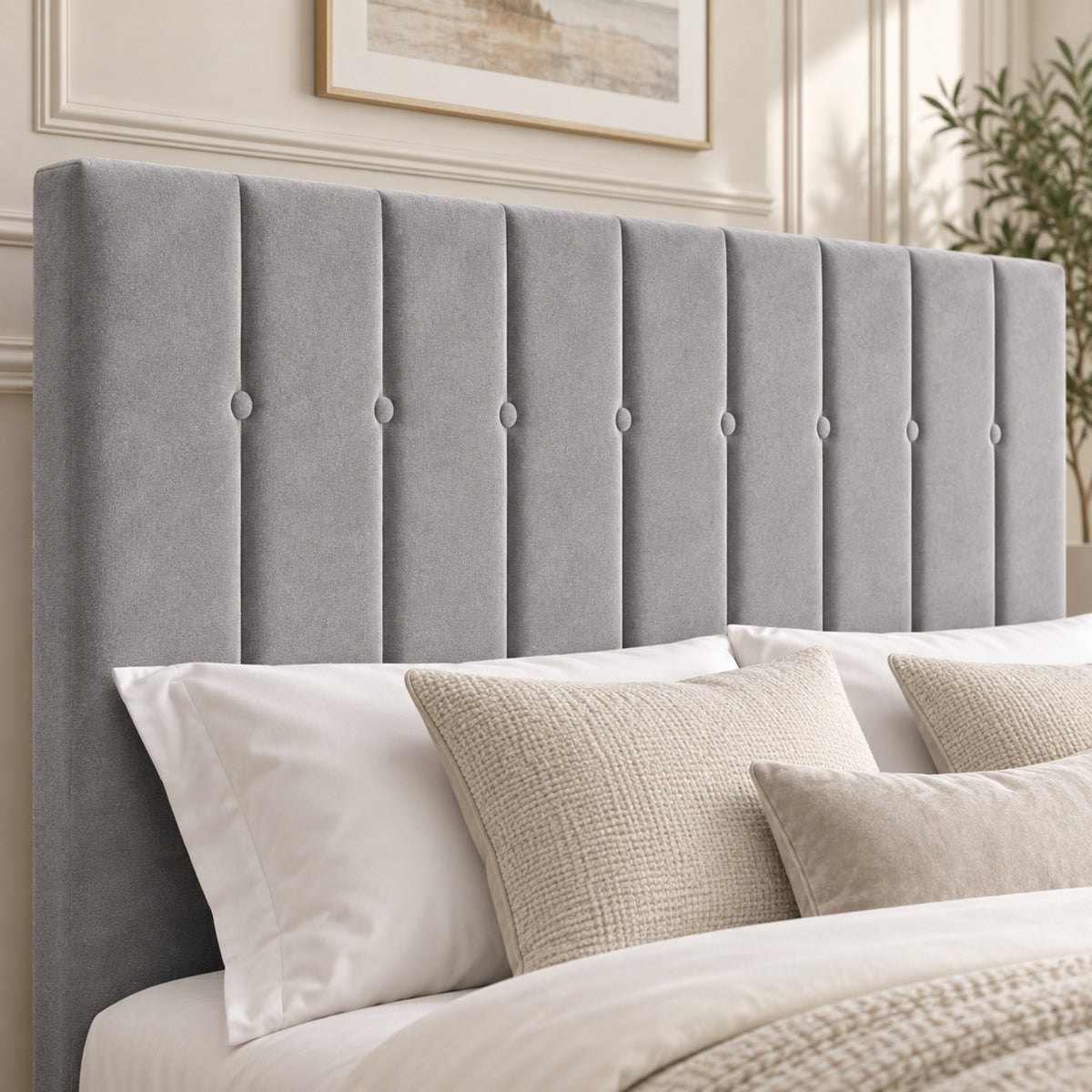 Marcelo Upholstered Soft Velvet Bed Frame