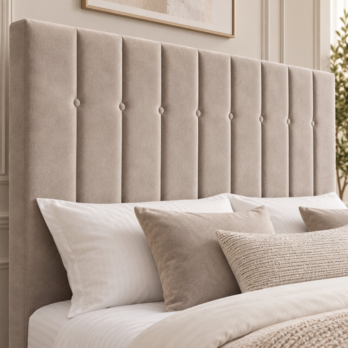 Marcelo Upholstered Soft Velvet Bed Frame