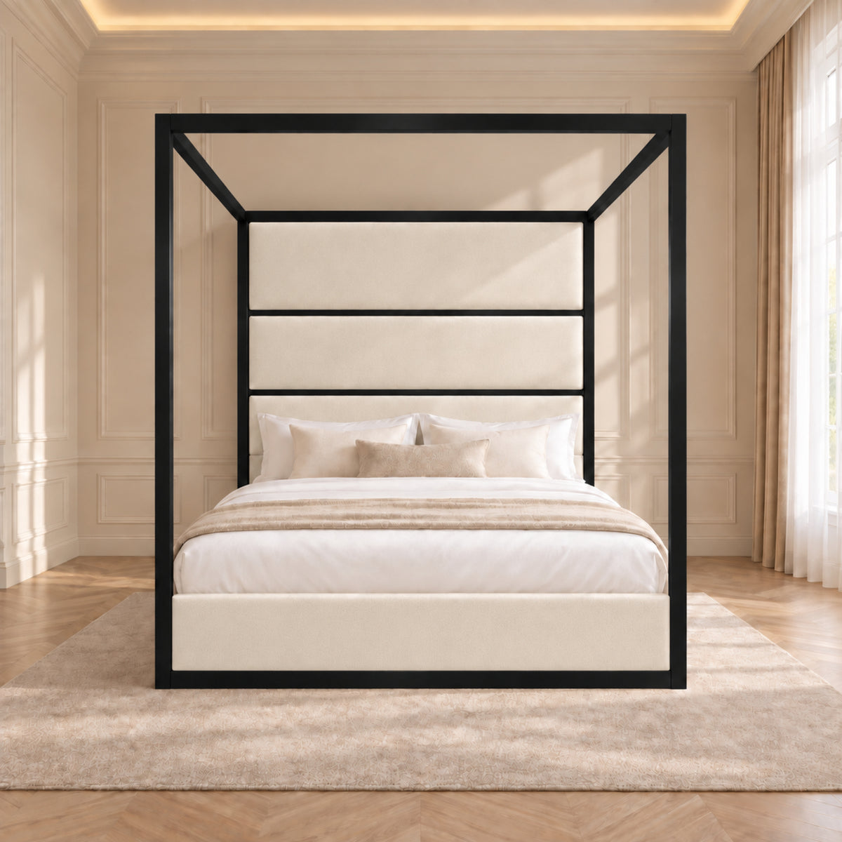 Modena Metal 4 Poster Bed Frame