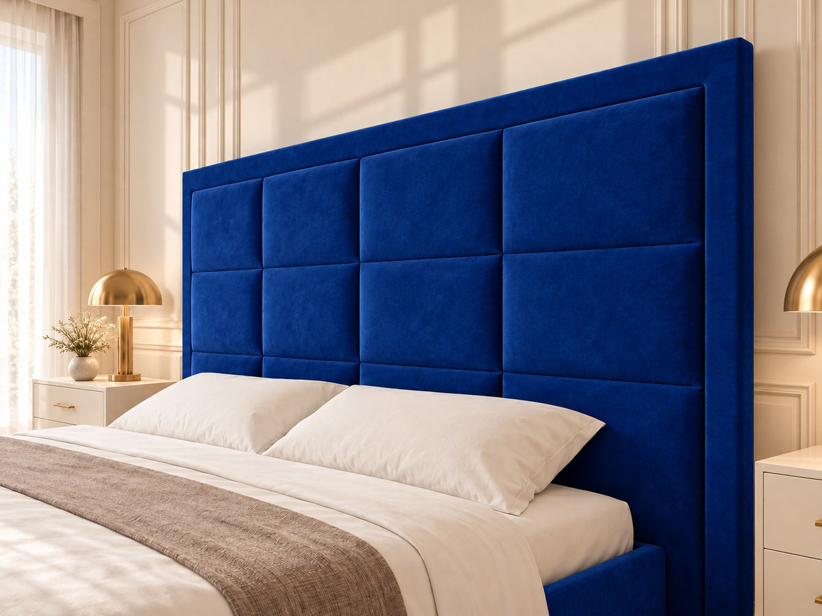 New York Upholstered TV Bed Frame