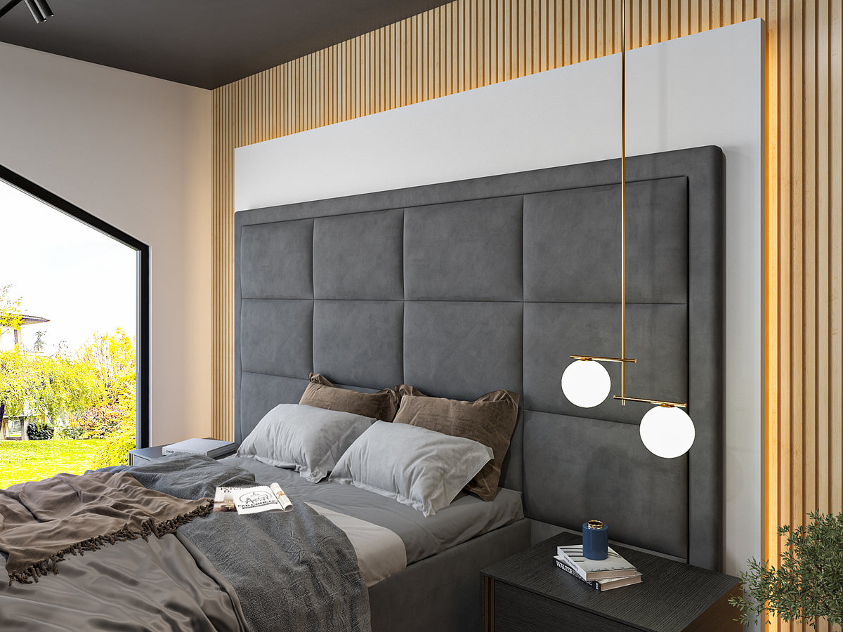 New York Upholstered TV Bed Frame
