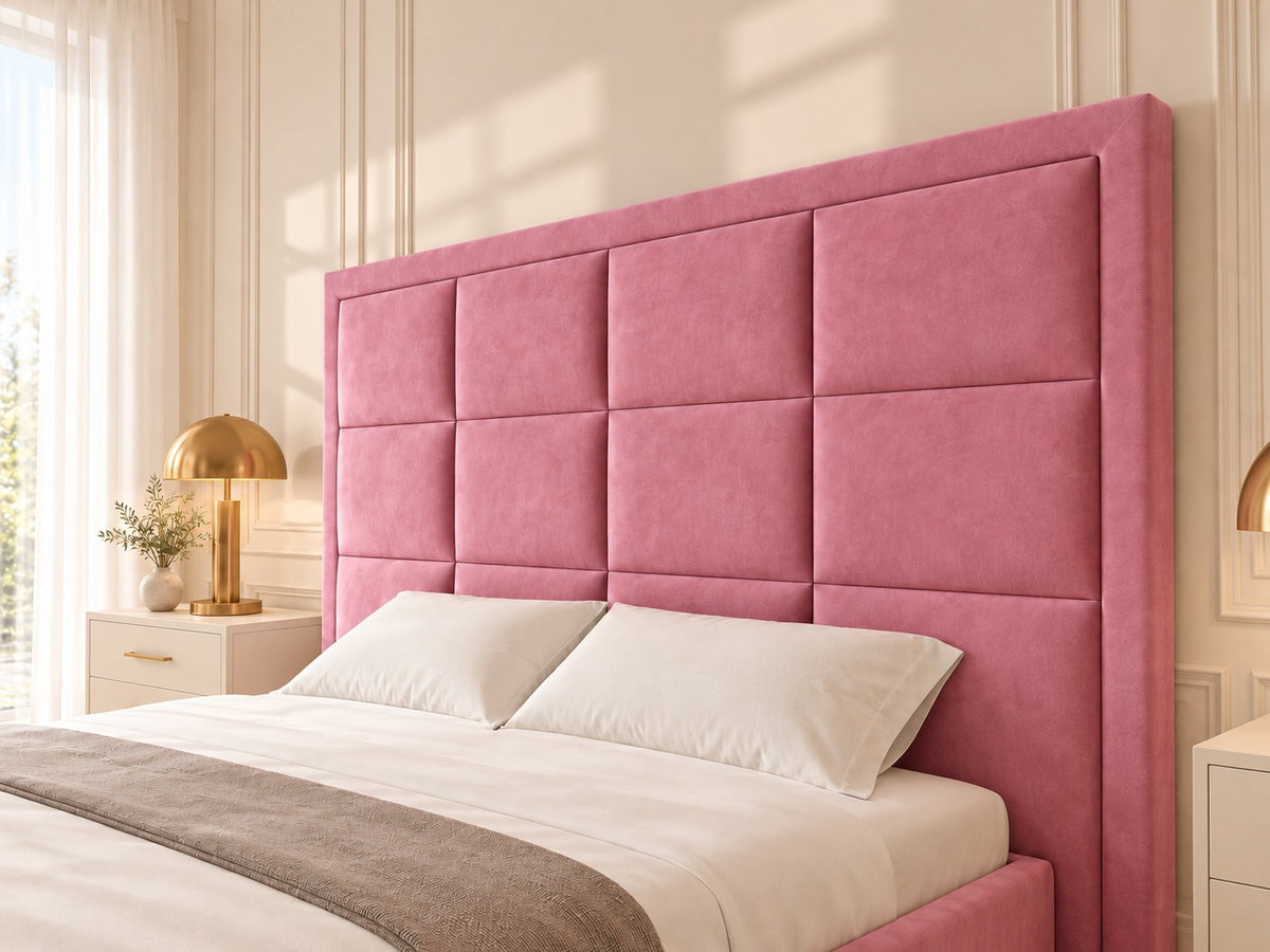 New York Upholstered TV Bed Frame