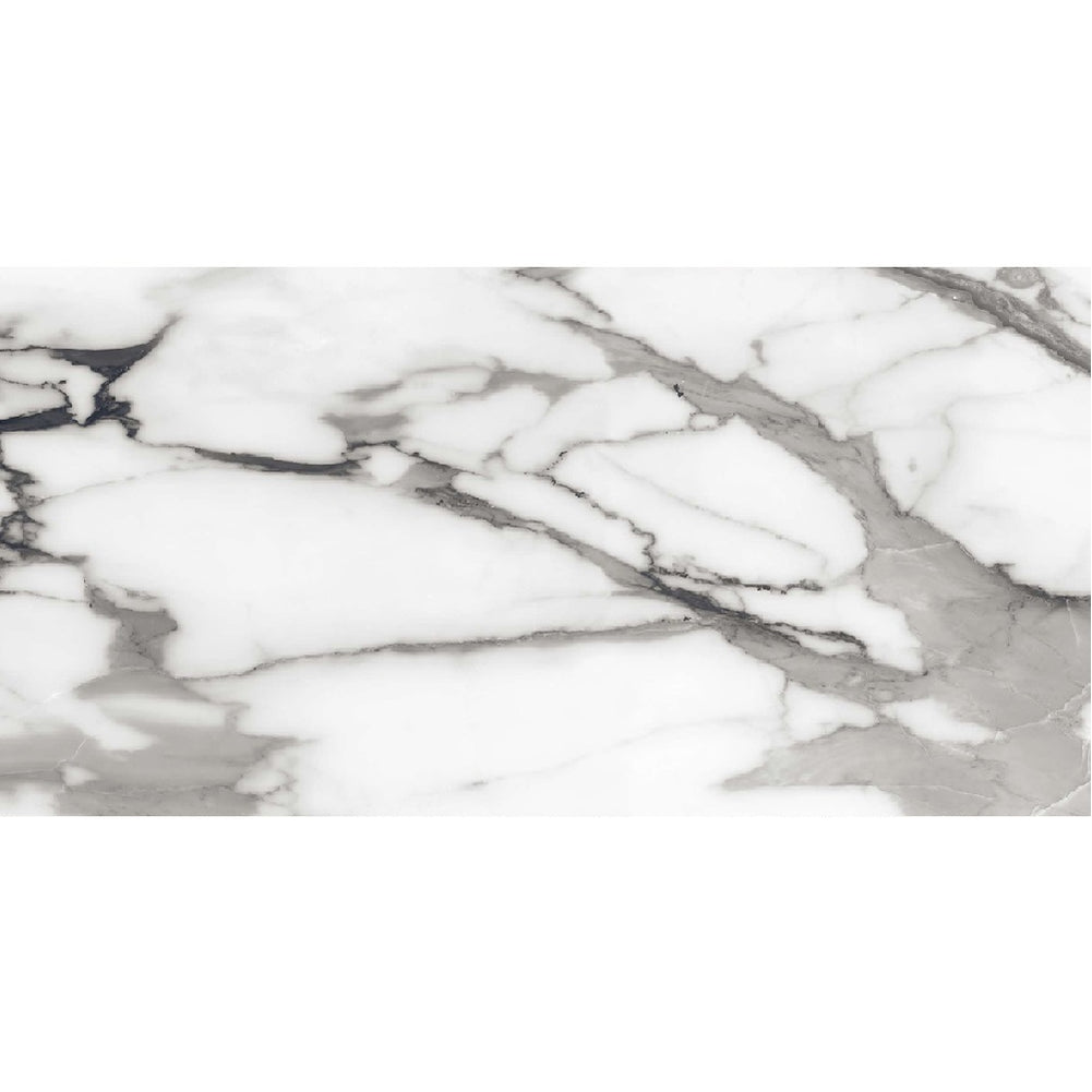 Medici Grafite Marble Polished Wall & Floor Tile 30cm x 60cm