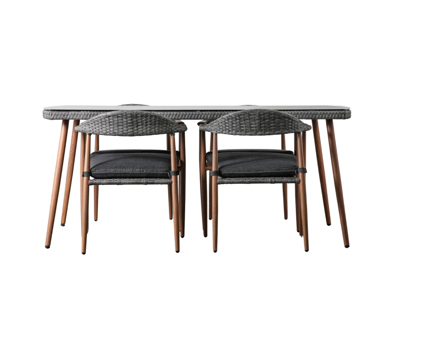 Graphite Grace Four-Seat Ensemble