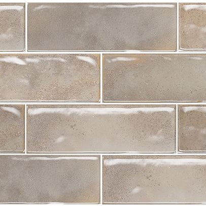Spectrum Grey Polished Wall Tile 6.5cm x 20cm