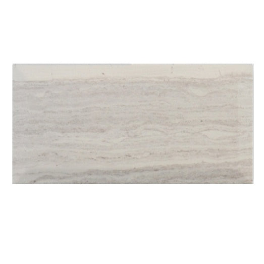 Haven Travertino Grey Polished Wall Tile 10cm x 20cm