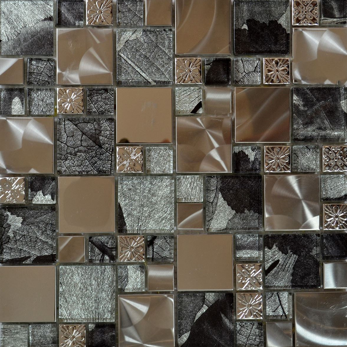 Riva Modular Platinum Mosaic Sheet 30cm x 30cm