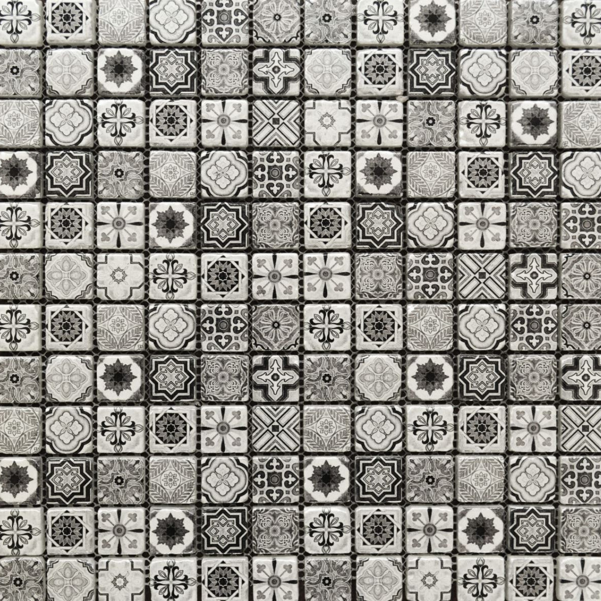 Patina Grey Mosaic Sheet 30cm x 30cm