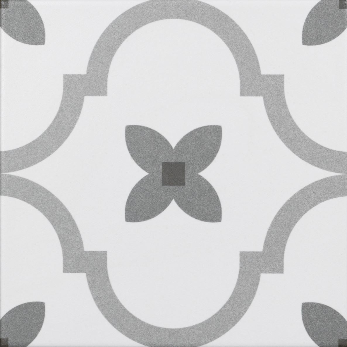 Revel Grey Matt Wall & Floor Tile 20cm x 20cm