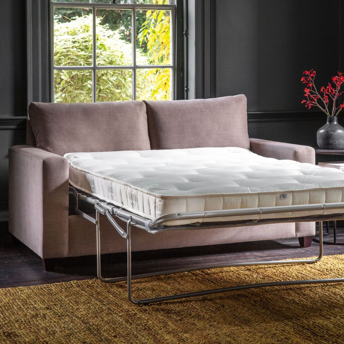 Autumn Red Retreat Sofa Bed