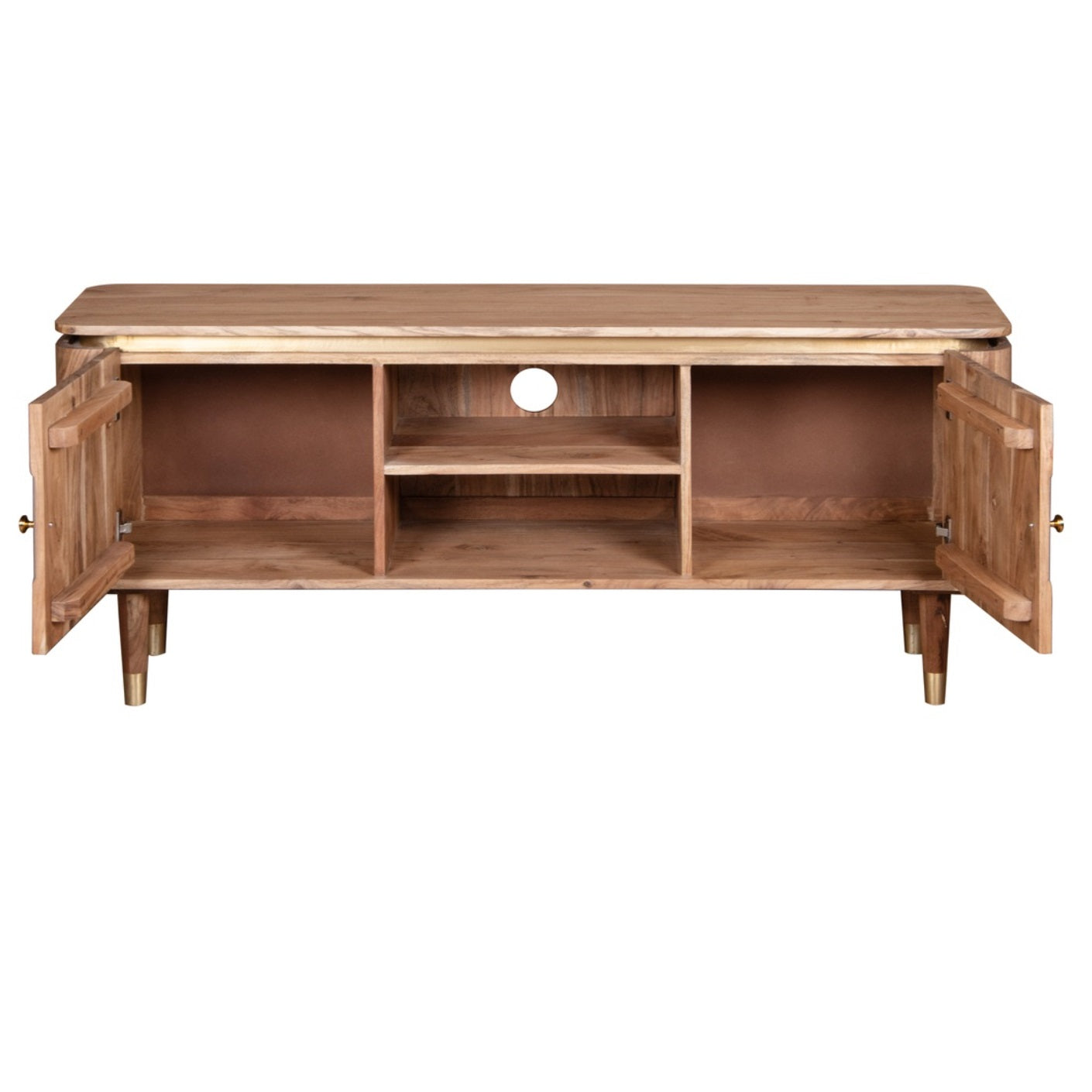 Desoto Acacia Wood Tv Unit