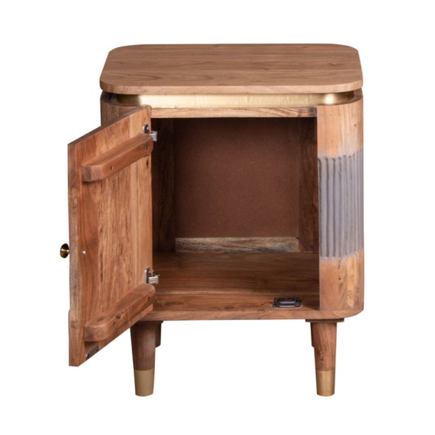 Desoto Acacia Wood Bedside Table