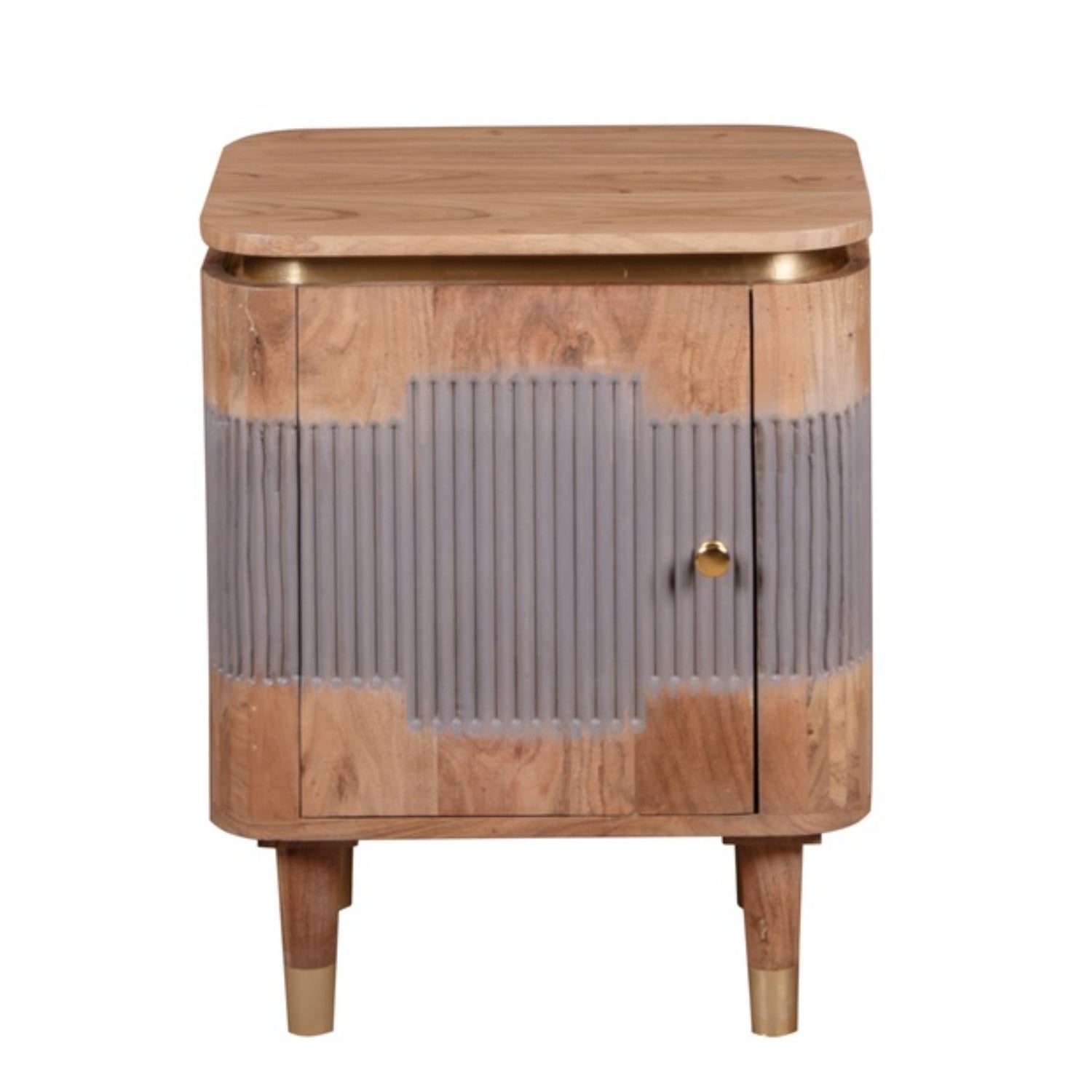 Desoto Acacia Wood Bedside Table